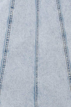 URBAN COWGIRL DENIM MIDI SKIRT