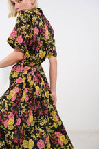 LOVE YOU MORE WOVEN MIDI SKIRT