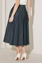 MAIN STAGE CLASSIC DENIM CIRCLE SKIRT