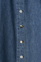 SWEET TALKER DENIM CIRCLE MIDI SKIRT