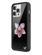 Orchid | Black iPhone Case
