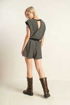 SUNSET COVE STRIP ROMPER