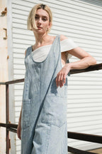 JOURNEY OF LOVE DENIM JUMPSUIT