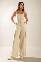 LOVE SOMEBODY WOVEN JUMPSUIT