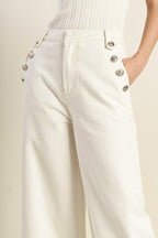 DELICATE HUE WOVEN PANTS