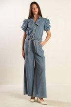 WONDERING WHY LIGHT DENIM PANTS