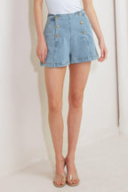 ANGEL WINGS AND CHAMOMILE WOVEN SKORT