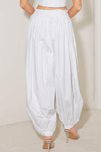 OCEAN BREEZE WOVEN BALLON PANTS