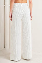 EFFORTLESS FORM STRIPE WOVEN PANTS