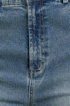 NO SECOND THOUGHT WASHED DENIM PANTS