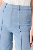 LUNA FLARE WOVEN PANTS