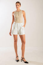 THINKING ABOUT YOU KNIT TANK TOP
