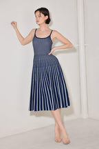 BOARDWALK BEAUTY SWEATER MIDI DRESS