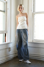 LONGING AND LOVE WOVEN TOP