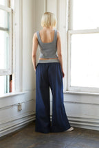 THROUGH THE LOOKING WOVEN TOP