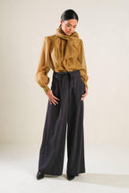 ON THIS DAY ORGANZA TOP