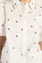 FOREVER DAYDREAMING WOVEN TOP