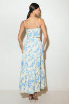 URBAN CHARM WOVEN CAMI TOP AND SKIRT SET