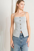 LOVELY BY NATURE KNIT VEST