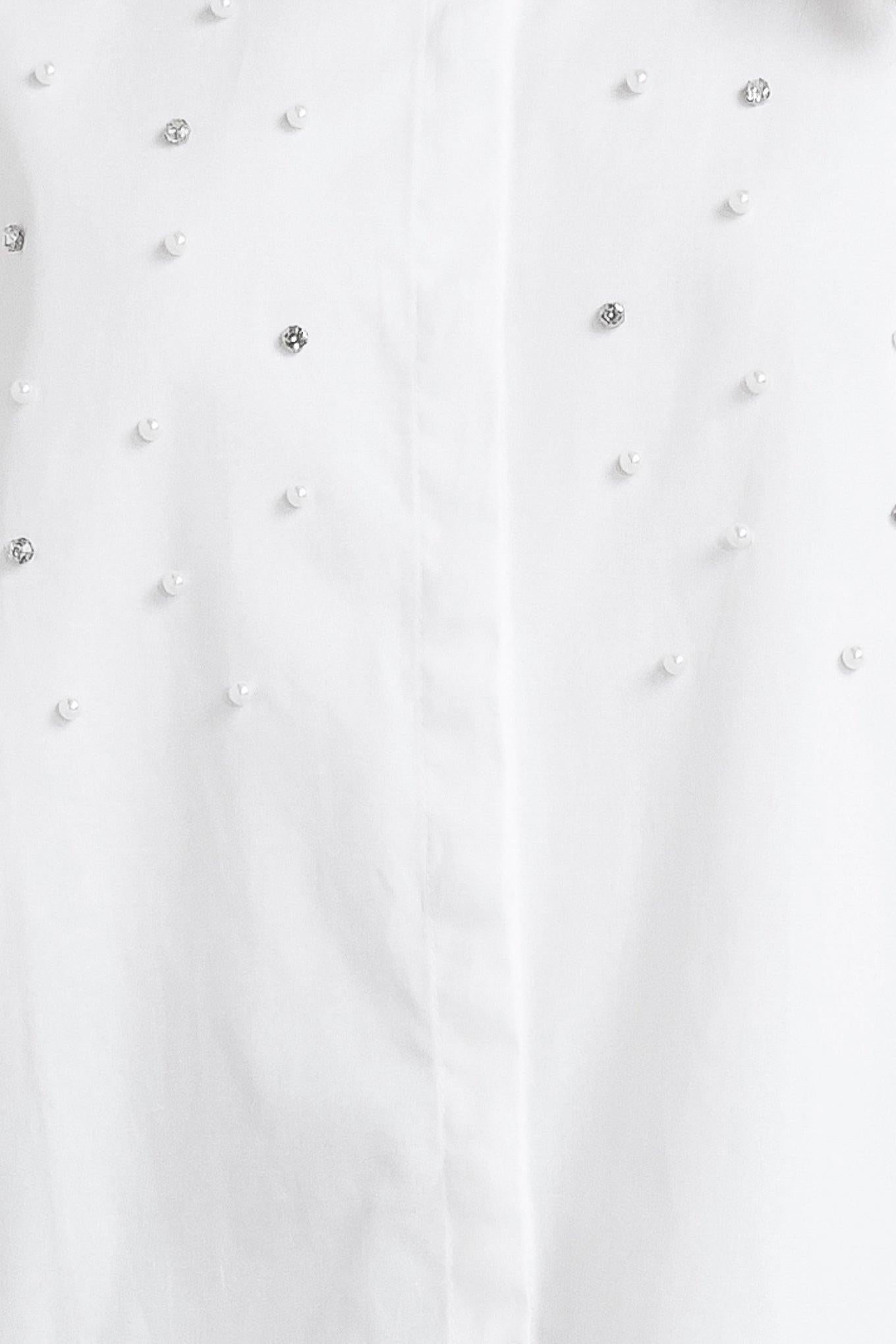 CRYSTAL TOUCH WOVEN SHIRT