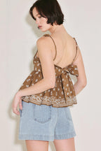 FREE SPIRIT MODE WOVEN TOP