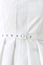 PURE FRAME WOVEN TUBE TOP