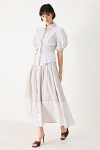 COASTAL LIGHT WOVEN TOP