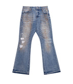 DIRT FLARE DENIM