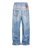 CONTRAST BOXER DENIM
