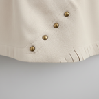 Fringe Detail Mini Skirt