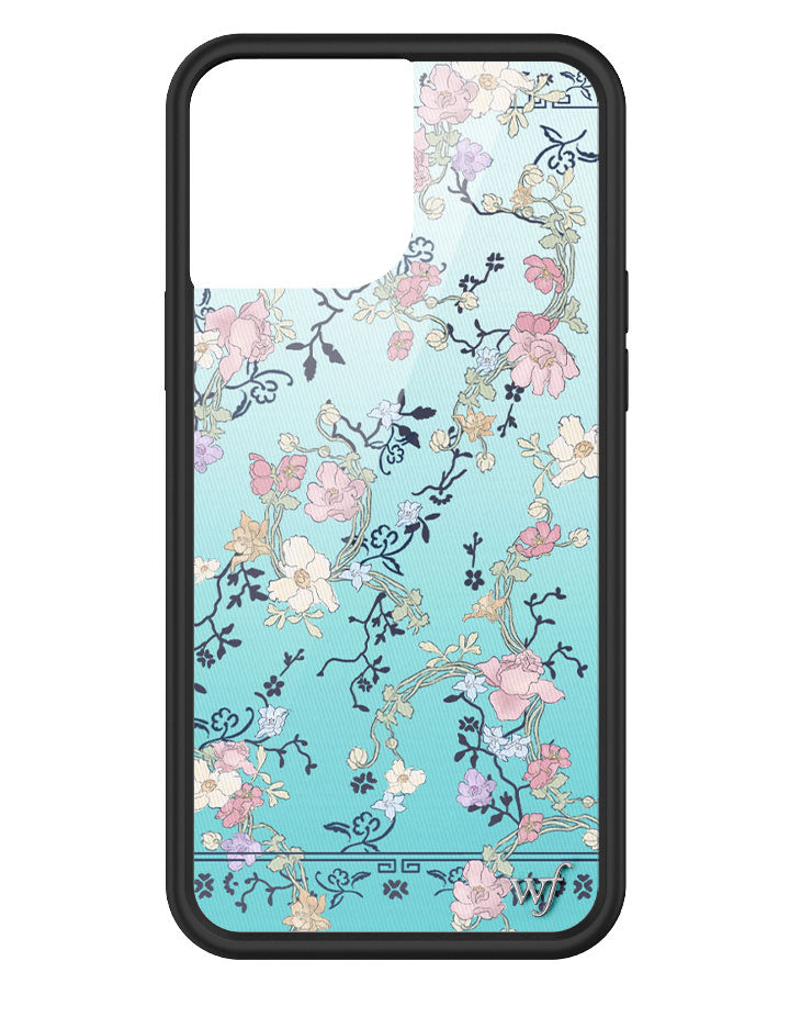 Gallery Girlie Blue iPhone Case