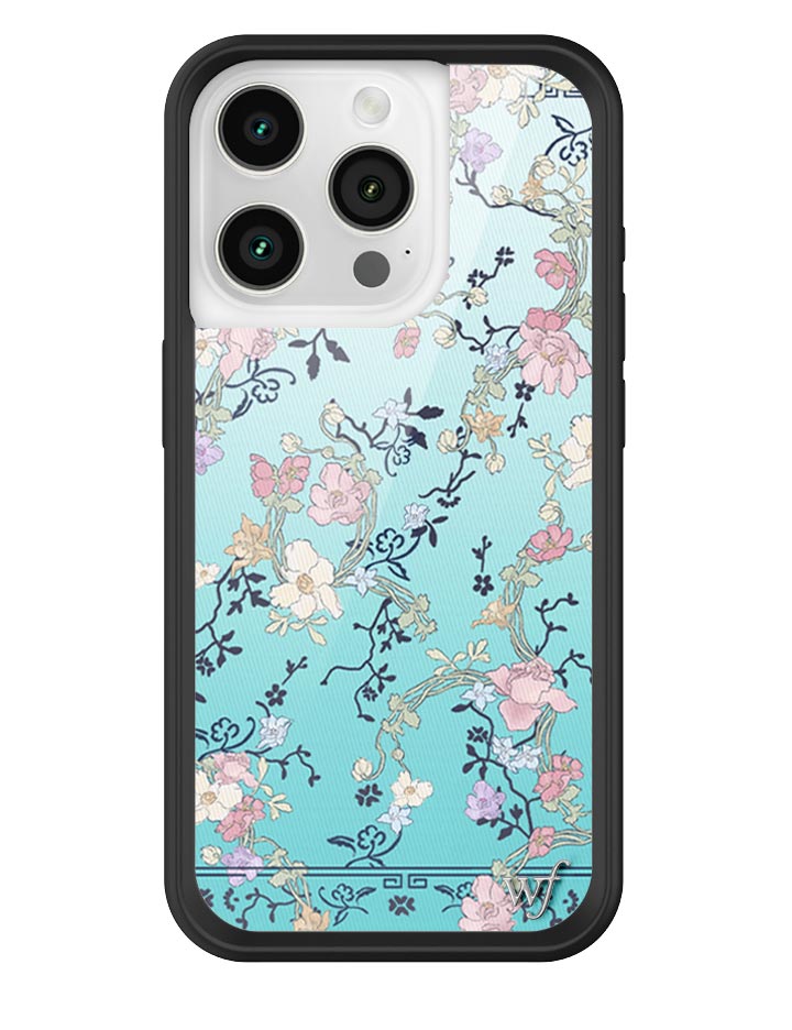 Gallery Girlie Blue iPhone Case