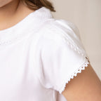 Organic Tulip Sleeve Knit Top