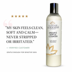 Organic Sensitive Skin Cleanser – Gentle AHA Face Wash