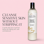 Organic Sensitive Skin Cleanser – Gentle AHA Face Wash