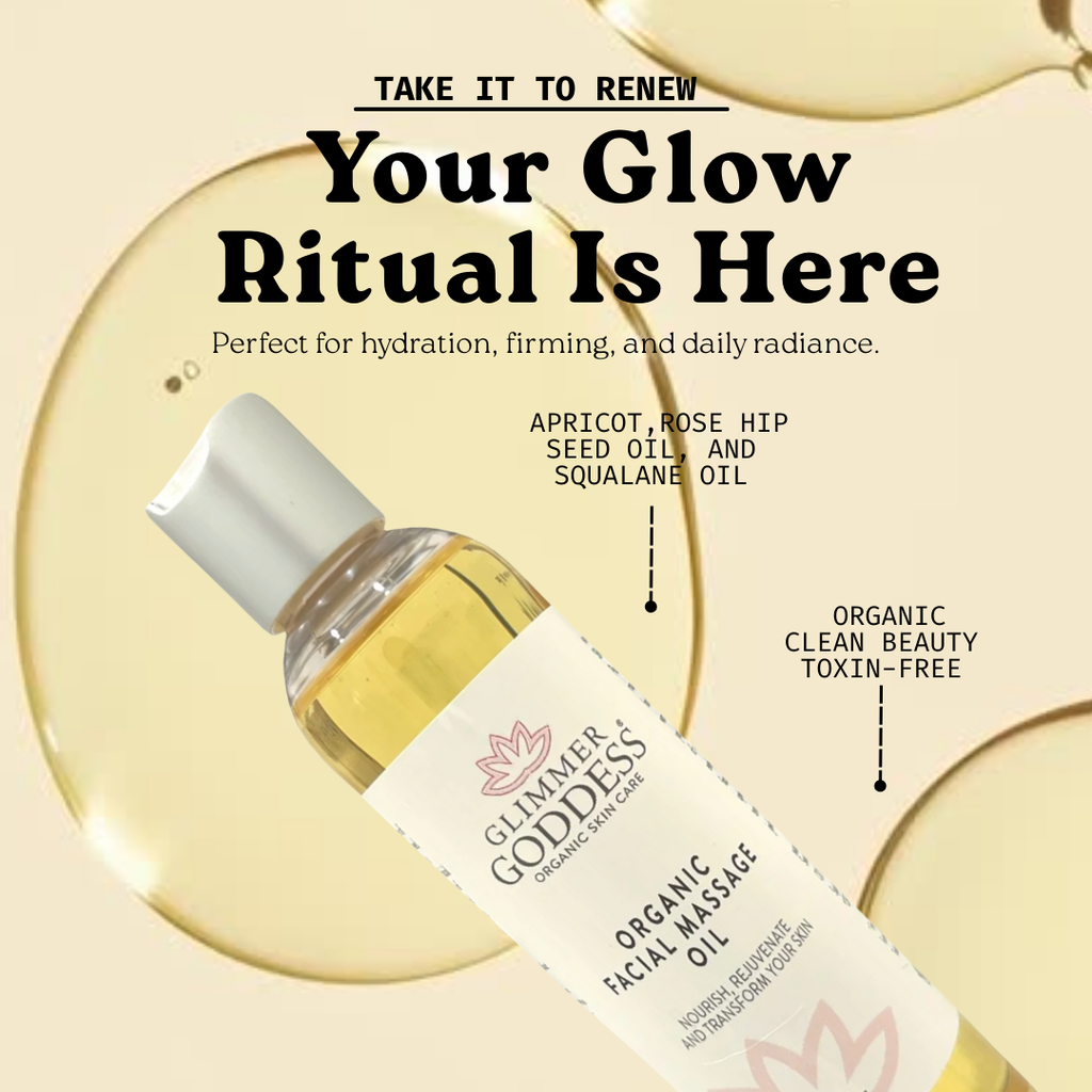 Organic Facial Massage Oil – Anti-Aging Treatment