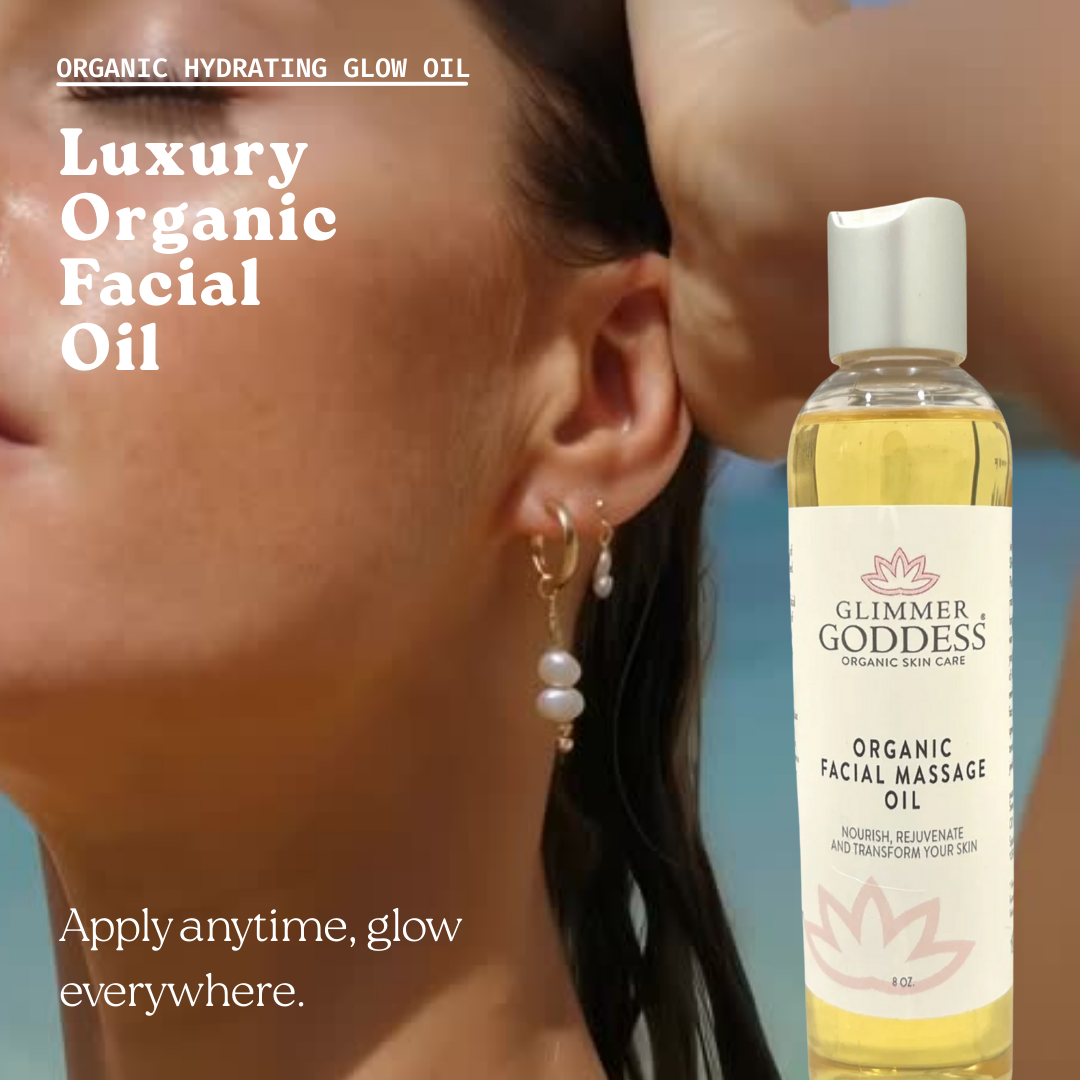 Organic Facial Massage Oil – Anti-Aging Treatment