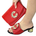 New Wedding Shoes and Bag Set HCG1-6