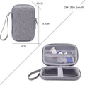 Hard Travel Electronic Organizer Case for Power Adapter Chargers Cables Power Bank USB Flash Disk SD Card Portable Accessories