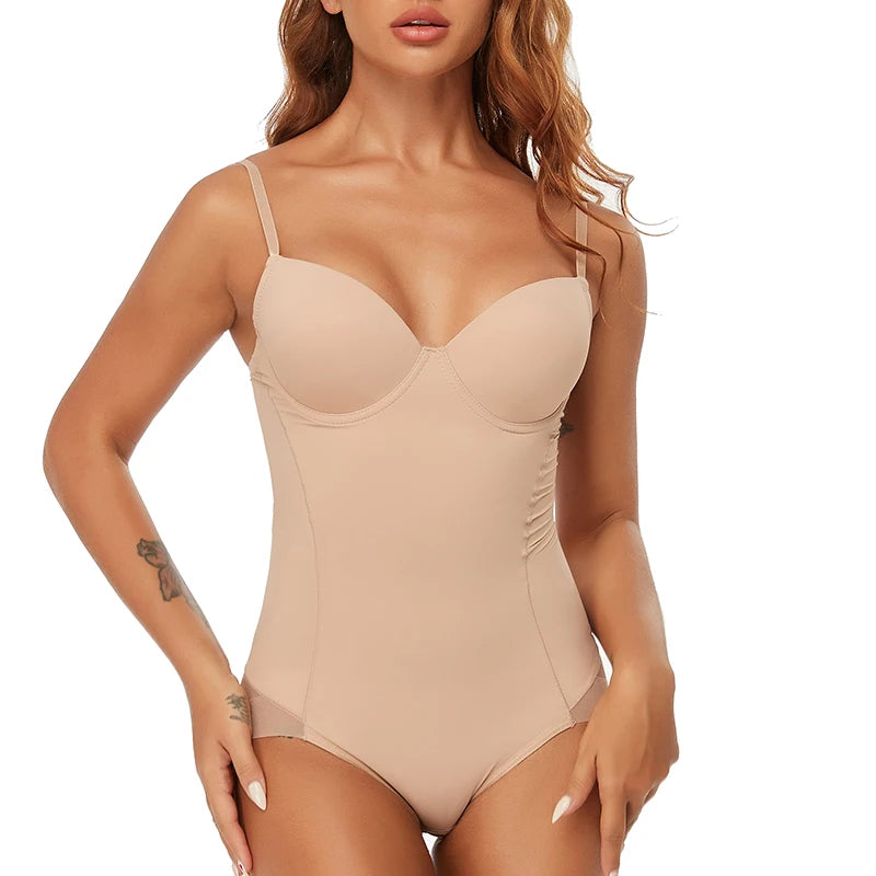 Shapewear Bodysuit for Women Tummy Control Butt Lifter Panties Waist Trainer Stomach Body Shaper Slimming Underwear Girdles