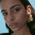 Bohemia Acrylic Flower Earrings