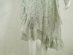 Spring Flower Wrap Bandage Skirt Floral Boho Clothing Summer Asymmetrical Skirt Women Beach Ruffled Maxi Skirt
