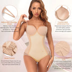 Shapewear Bodysuit for Women Tummy Control Butt Lifter Panties Waist Trainer Stomach Body Shaper Slimming Underwear Girdles