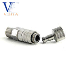 1/2/5Pcs Airbrush Quick Release Plug Coupling Disconnect Coupler Release Adapters with 1/8"Male Fitting Airbrush Accessories