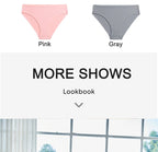 Cotton Panties Jacquard Design Pattern Women Panties Underwear Sexy Female Lingerie Briefs Solid Color Intimate Pantys for Woman