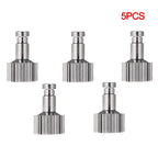 1/2/5Pcs Airbrush Quick Release Plug Coupling Disconnect Coupler Release Adapters with 1/8"Male Fitting Airbrush Accessories