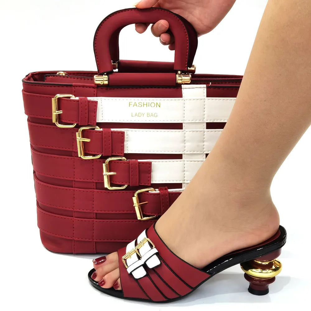 Italian Shoes And Bag Sets HOP1-25