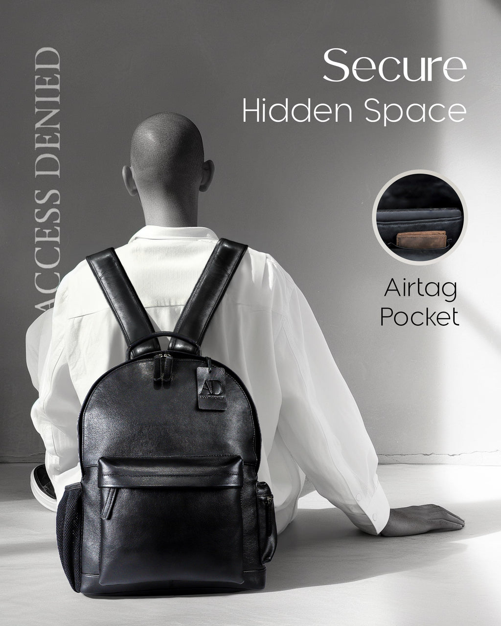 Genuine Leather Backpack