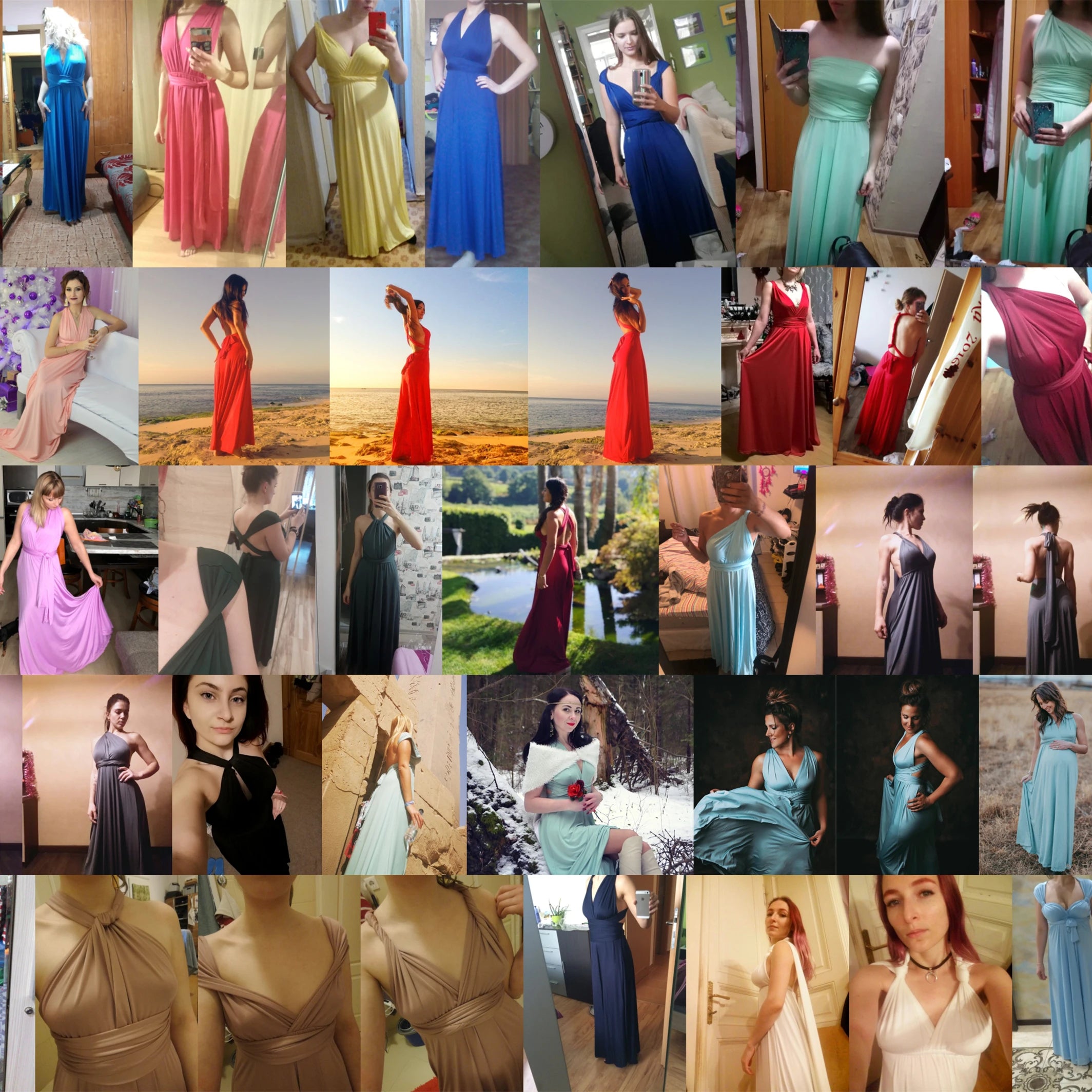 Women Long Party Dress Club Floor-Length Summer Backless Bandage Maxi Dress Multiway Bridesmaids Boho Women Dress Vestidos