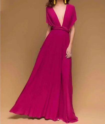 Women Long Party Dress Club Floor-Length Summer Backless Bandage Maxi Dress Multiway Bridesmaids Boho Women Dress Vestidos